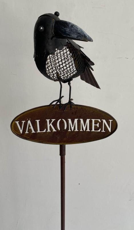 Välkommen Kråka på pinne
