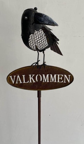 Välkommen Kråka på pinne