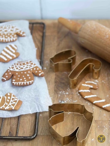 Winter 3 pepparkaksformar Polkagris