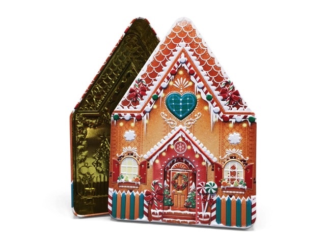 Plåtburk Hus Gingerbread