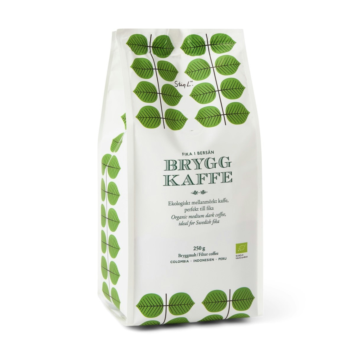 Bryggmalet kaffe Fika i Bersån Stig Lindberg