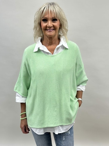 Ponchotröja Mint