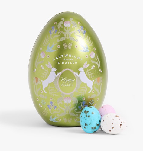 Plåtägg med choklad