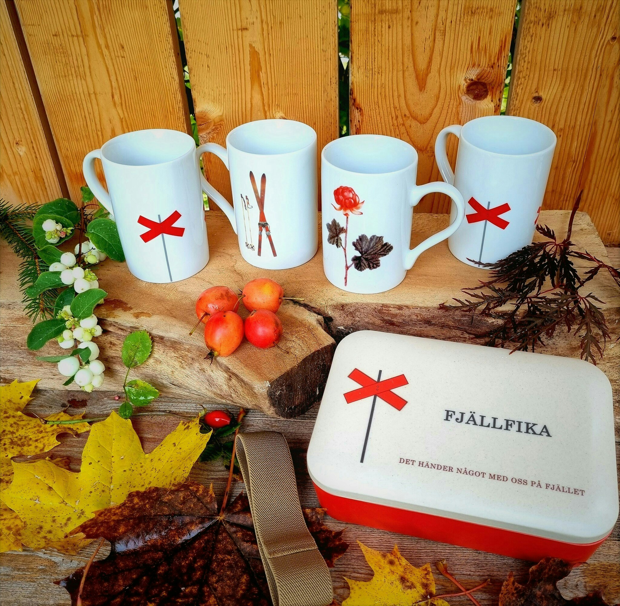 Matlåda Fjällfika i ekologisk bambu