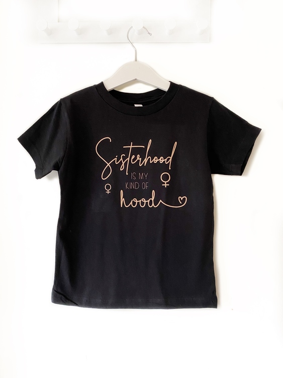 T-shirt "Sisterhood" - barn
