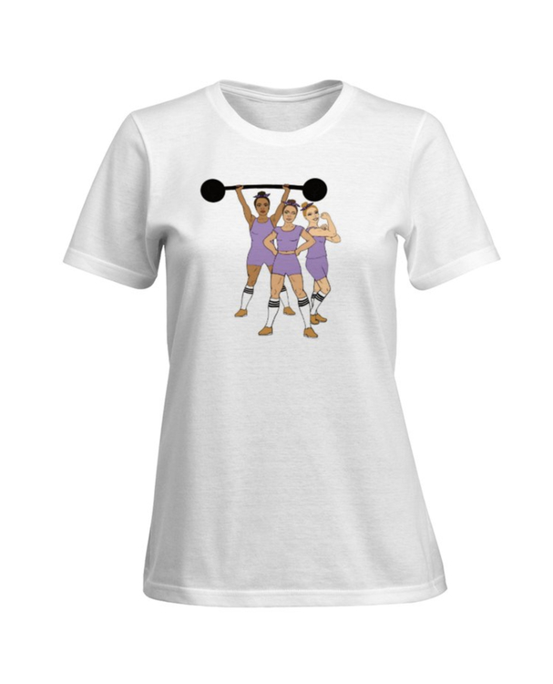 LIMITED EDITION! T-shirt Strong Together (lila) - vuxen (dam)