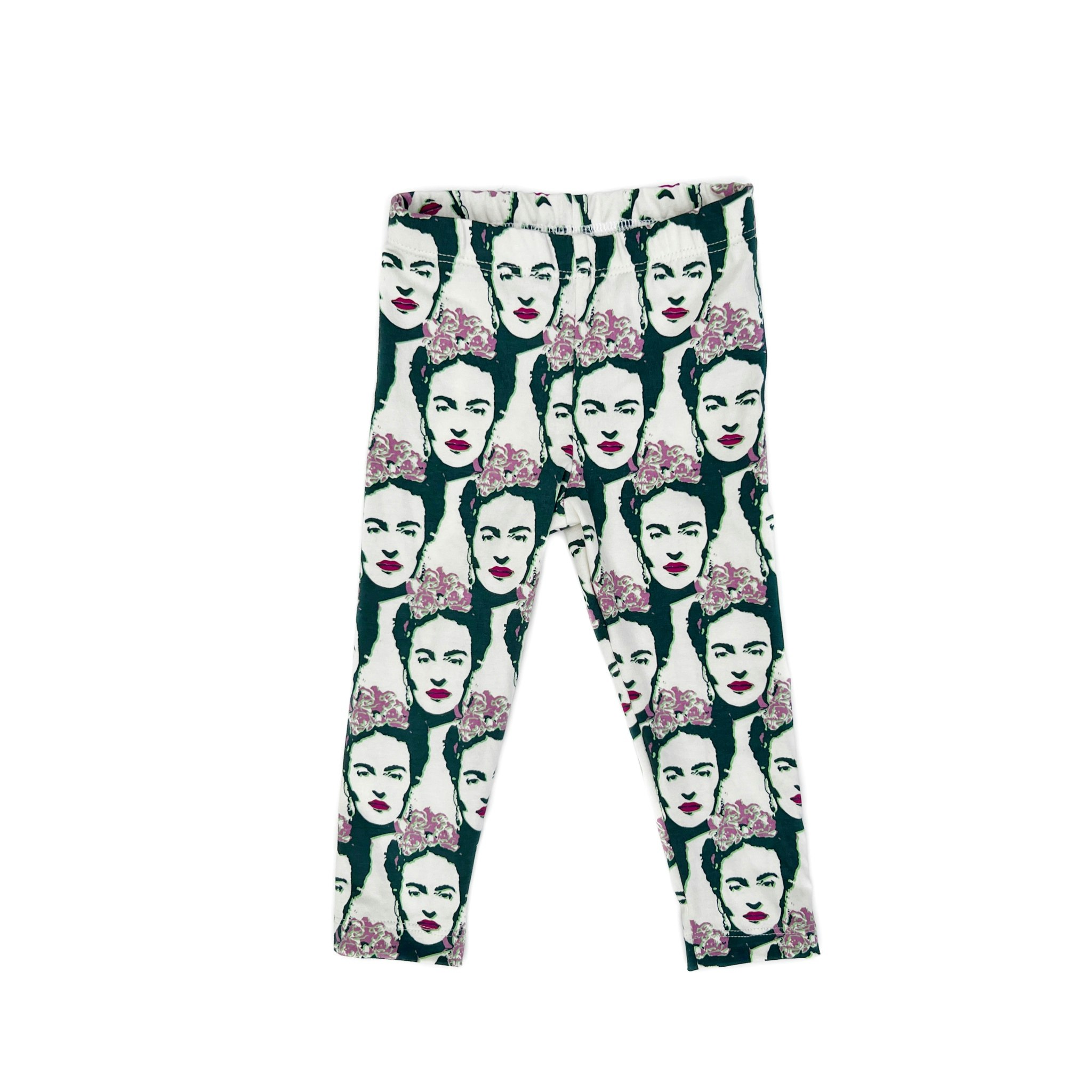 Leggings - Frida grön