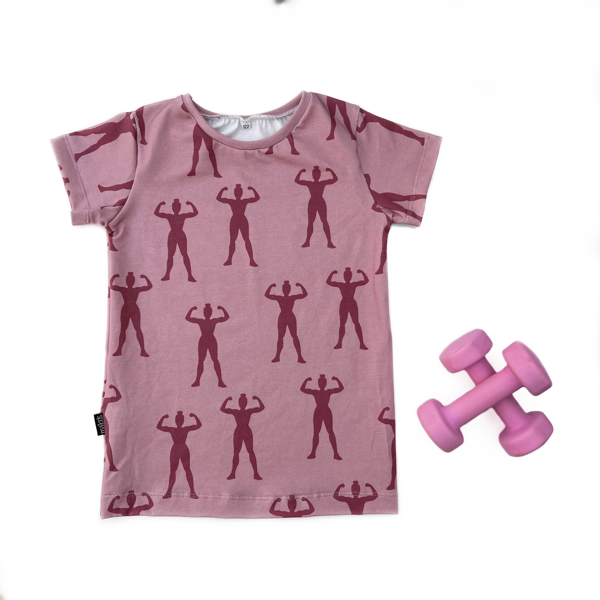 T-shirt - Strong silhouette pink