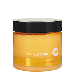Sea Salt Body Scrub, Vanilla Amber 275ml