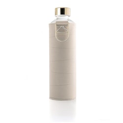 Vattenflaska EQUA WATER BOTTLE - MISMATCH FAUX LEATHER BEIGE