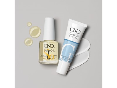 CND SolarOil + Cuticle Eraser Nail Care Kit