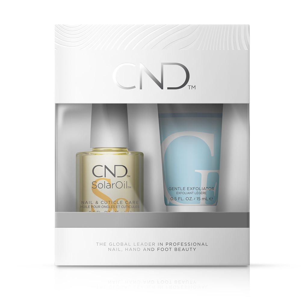 CND SolarOil + Cuticle Eraser Nail Care Kit