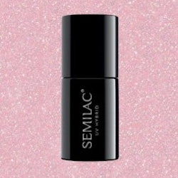 805 Semilac Extend  -5in1- glitter Dirty Nude Rose 7ml.