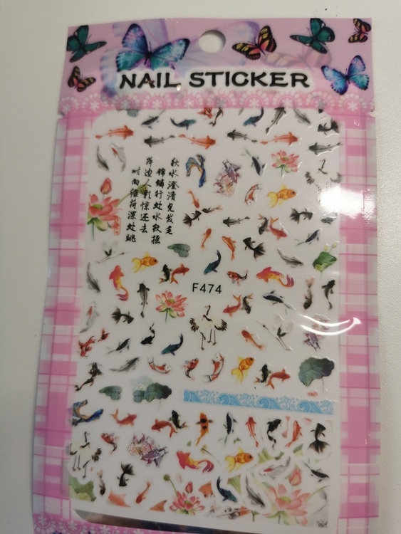 474 Japanska Koi Stickers