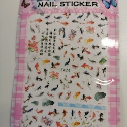 474 Japanska Koi Stickers