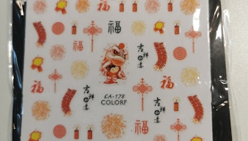 C178 Kinesiskt Nyår Stickers