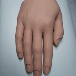 Träningshand Premium Sabina silikon med 5 böjbara fingrar högerhand