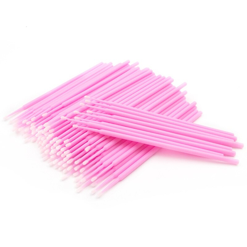 Microbrush rosa 100-pack