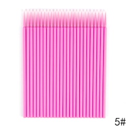 Microbrush rosa 100-pack