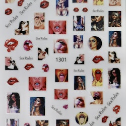 1301 Sex Rules Stickers