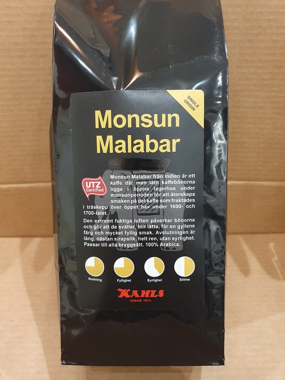 Kaffe Monsun Malabar 250g