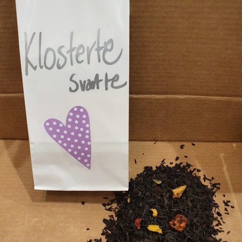 Klosterte Svart te lösvikt 100g