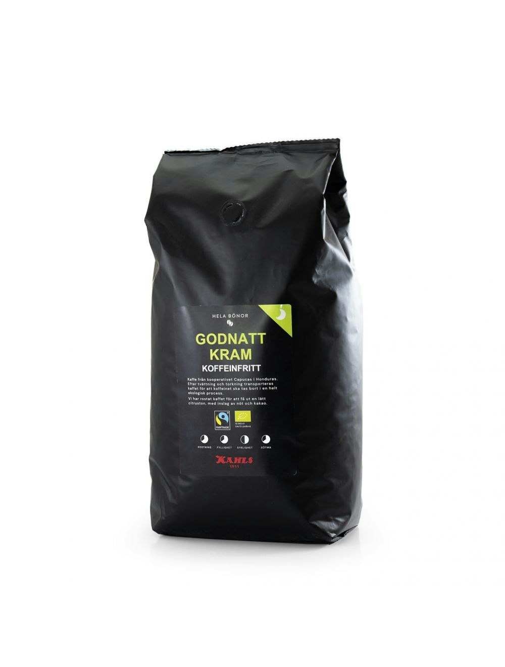 Koffeinfritt Kaffe Godnatt KRAM 250g