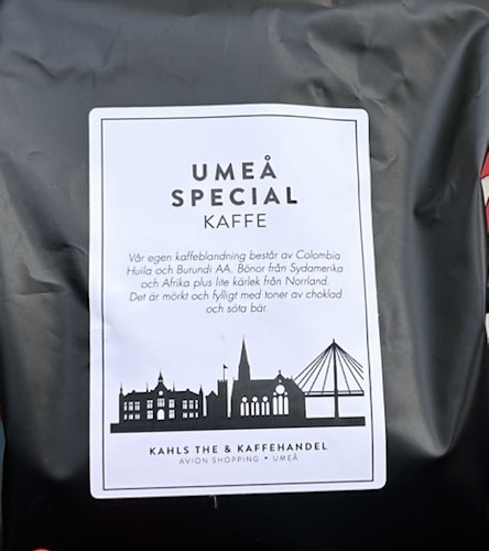 Umeå Special Kaffe - Bryggmalet Mörkrost 250g
