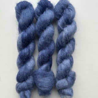Himmelblå, Silk mohair - Forhåndsbestilling