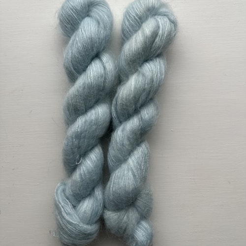 Isblå, Silk mohair - Forhåndsbestilling