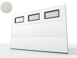 Bredd 3000 mm inkl fönster - Krokom60 garageport