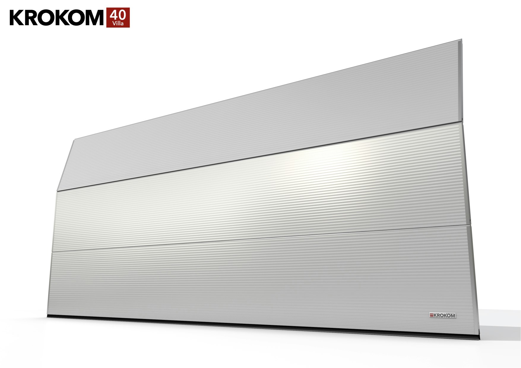 Krokom40 garageport, bredd 4000 mm
