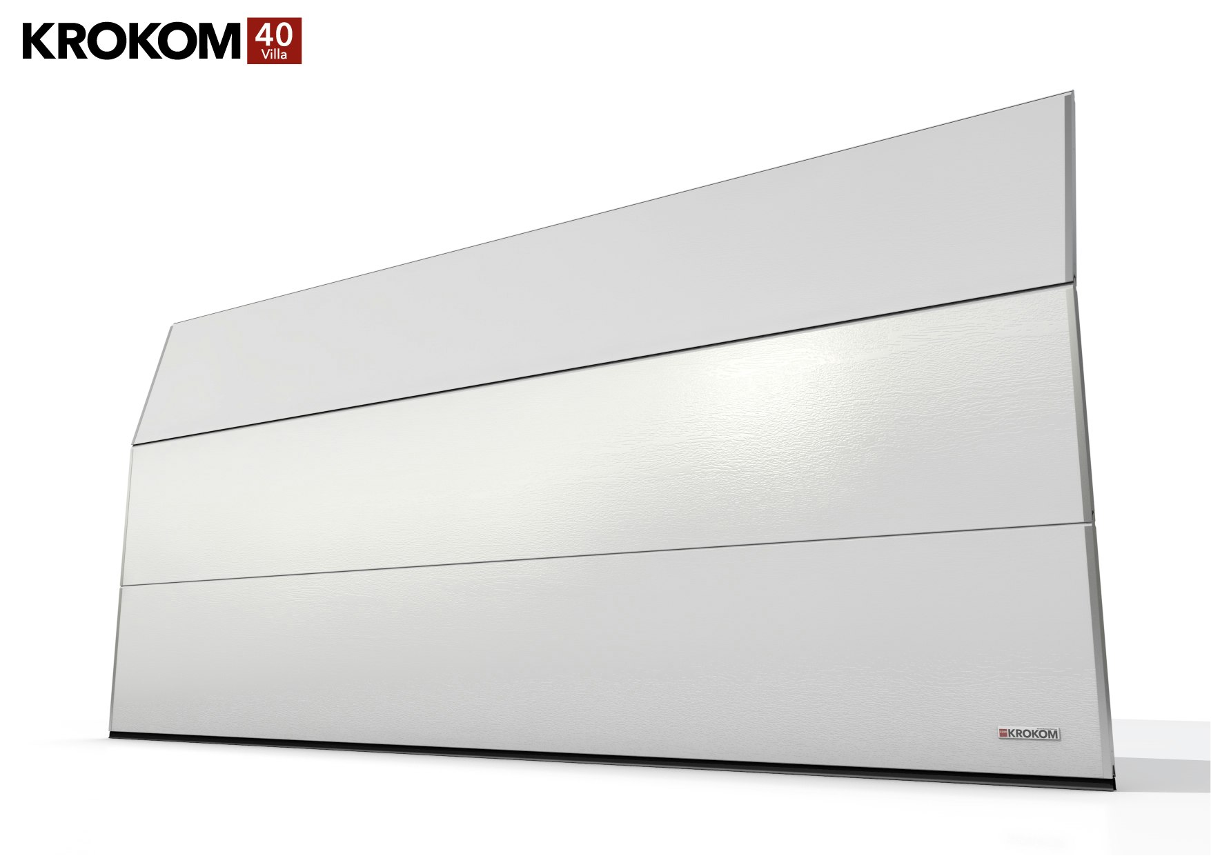 Krokom40 garageport, bredd 4000 mm