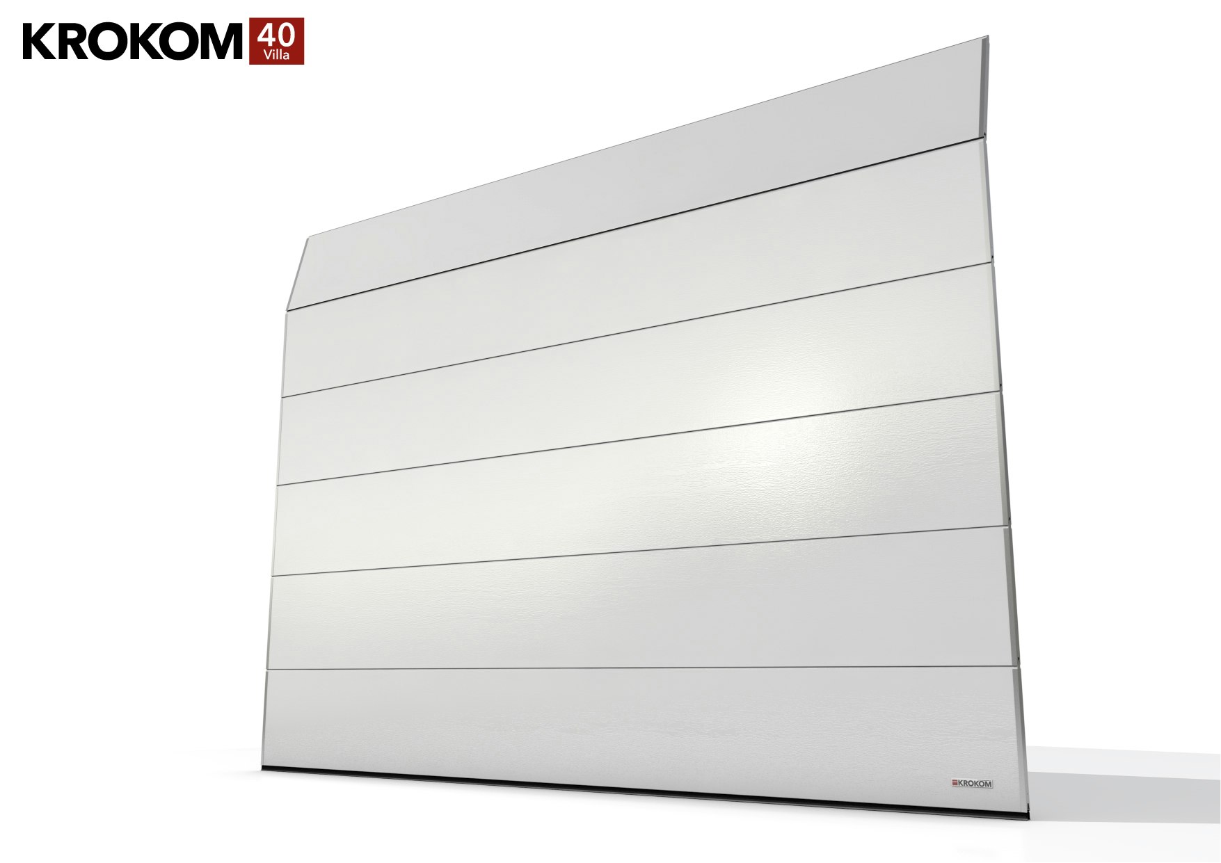 Krokom40 garageport, bredd 4000 mm