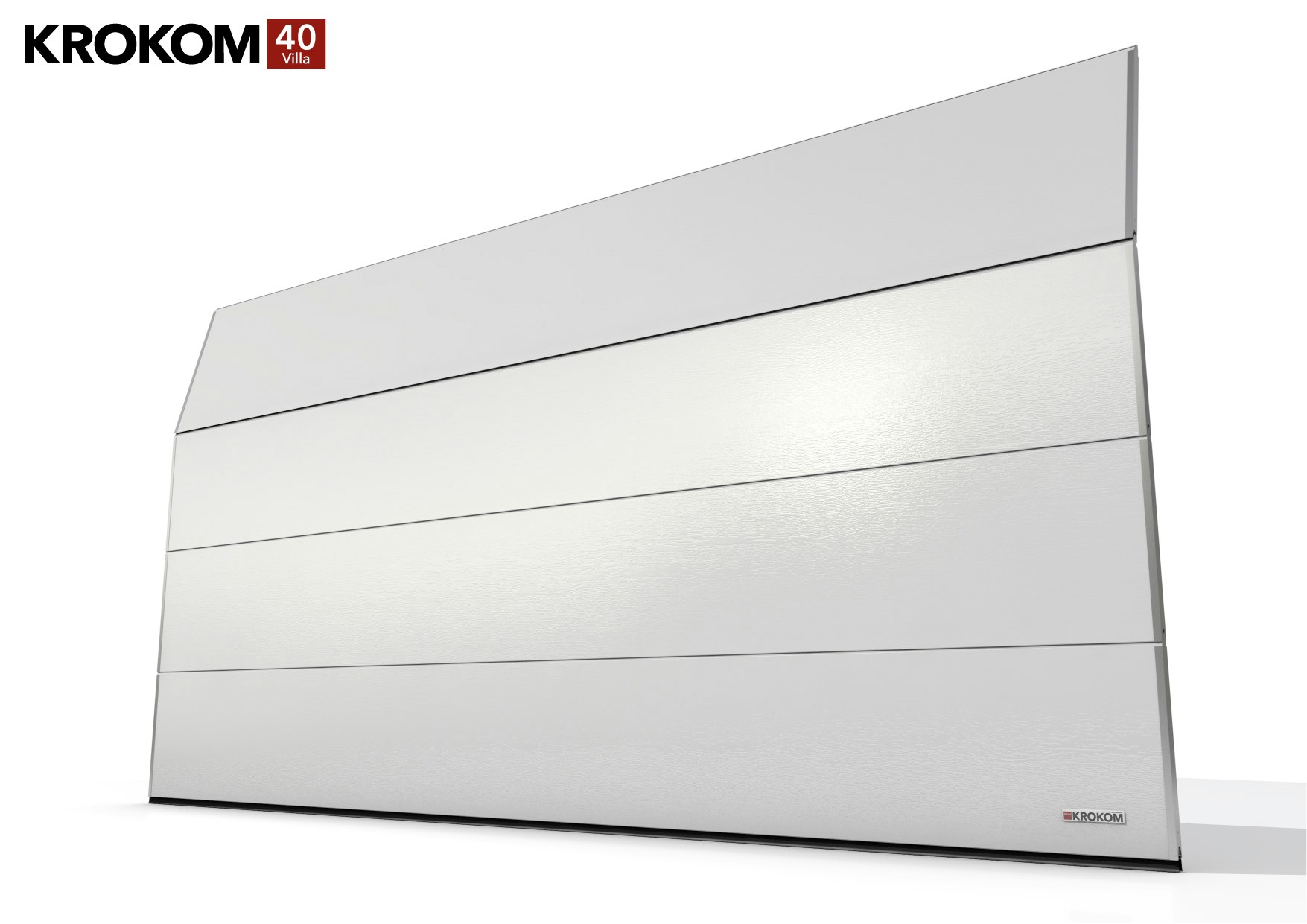 Krokom40 garageport, bredd 4000 mm