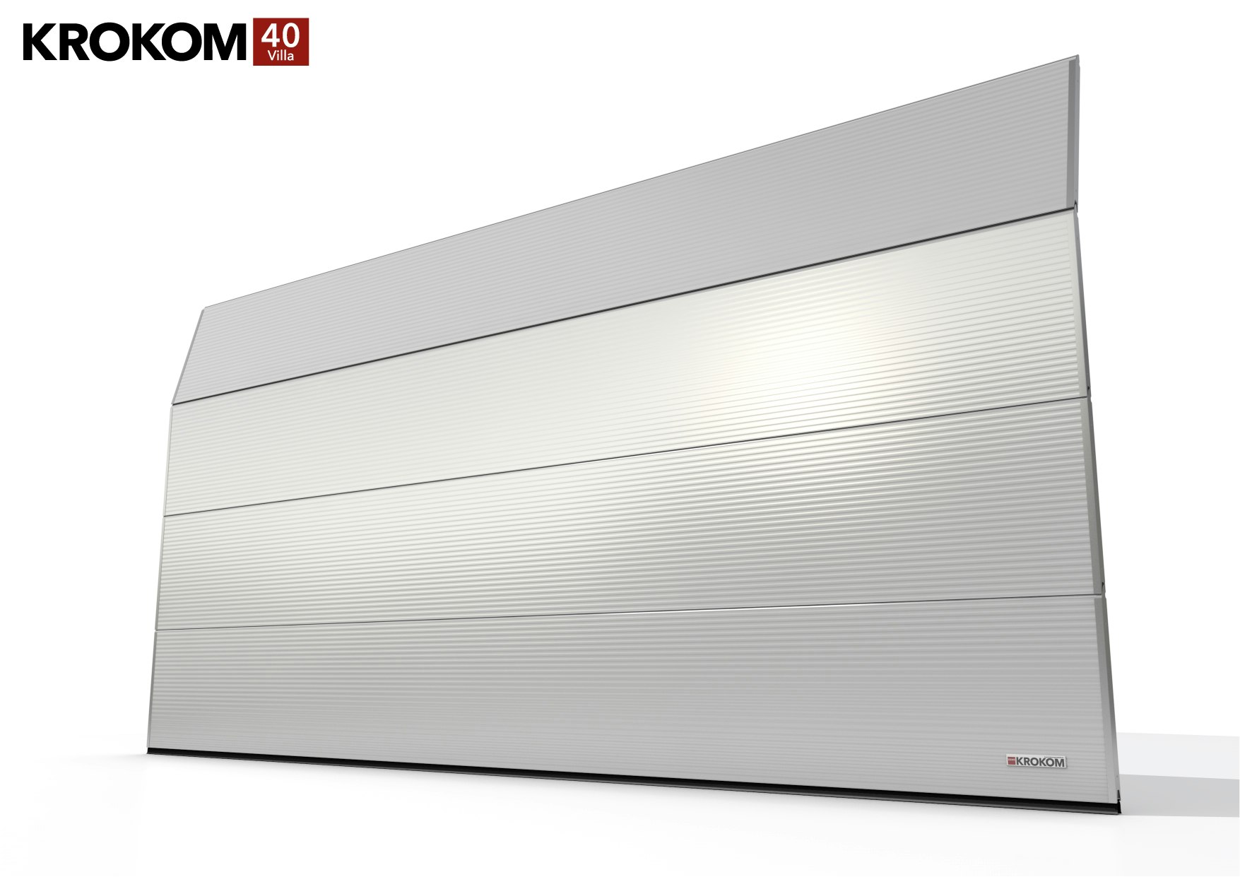 Krokom40 garageport, bredd 4000 mm