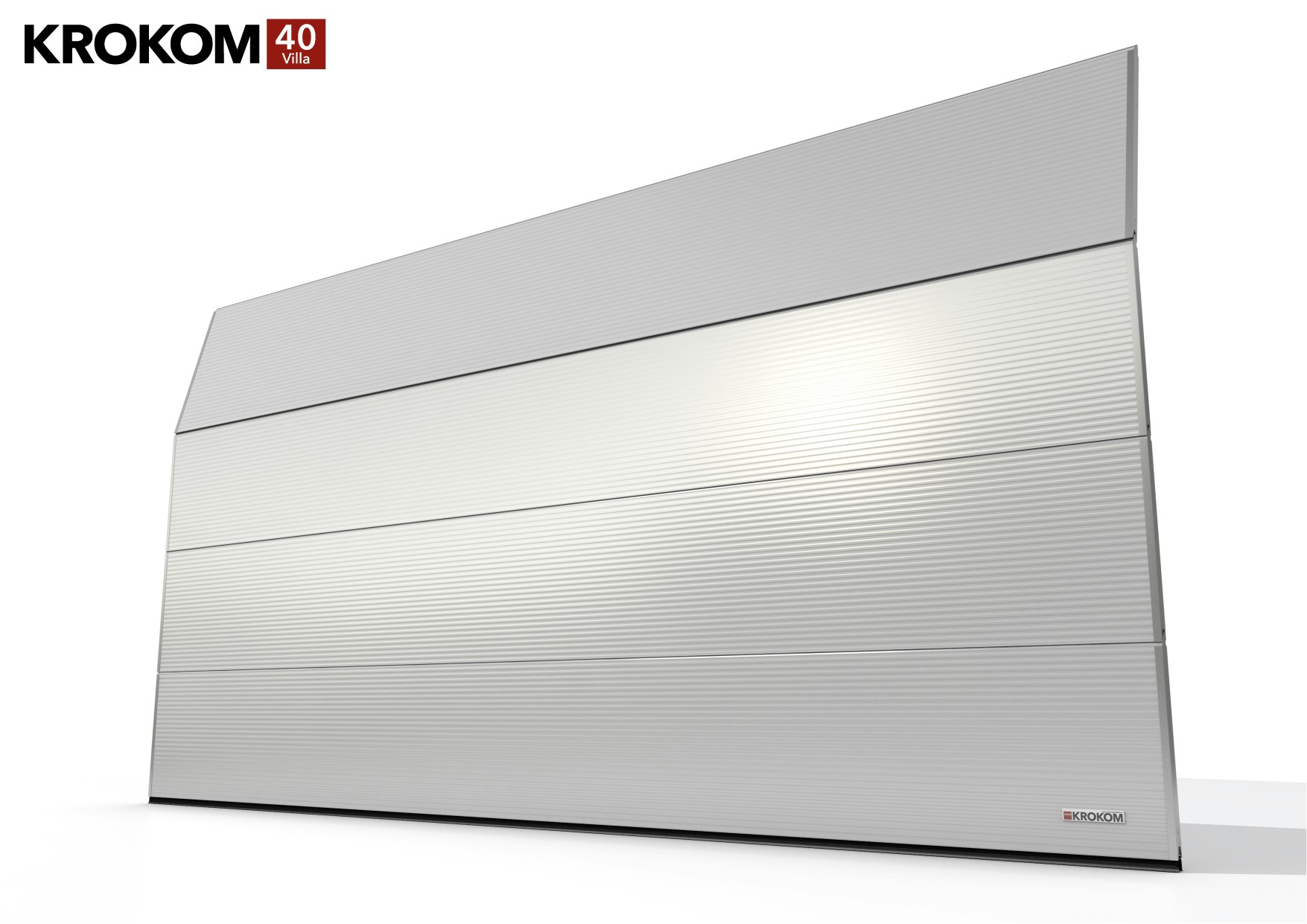 Krokom40 garageport, bredd 4000 mm