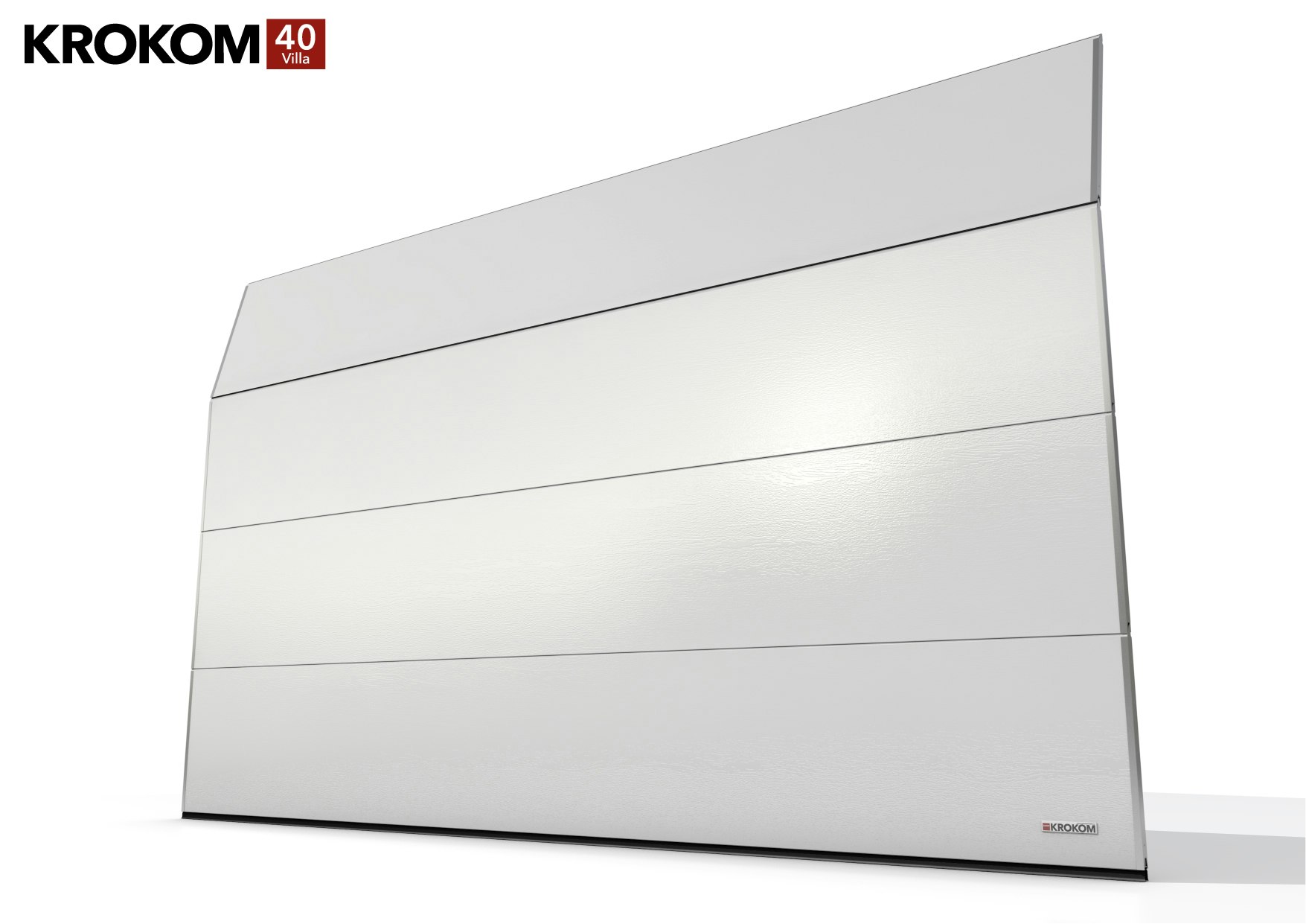 Krokom40 garageport, bredd 4000 mm