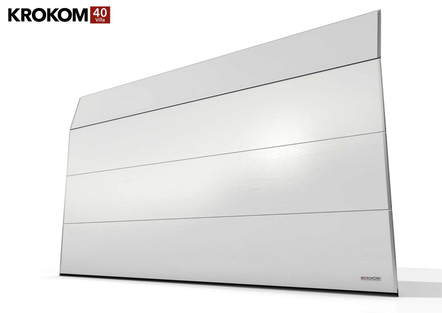 Krokom40 garageport, bredd 4000 mm