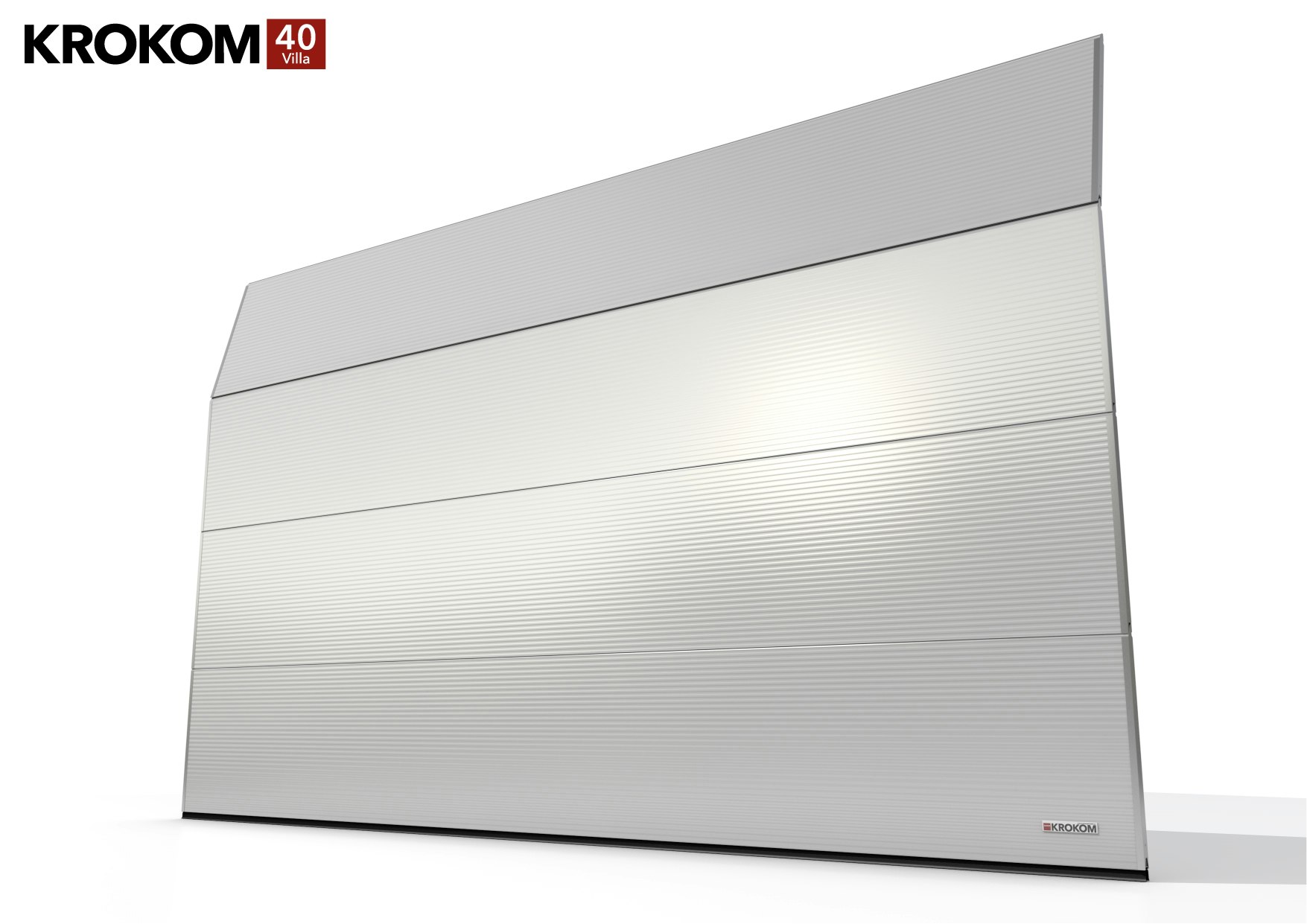 Krokom40 garageport, bredd 4000 mm