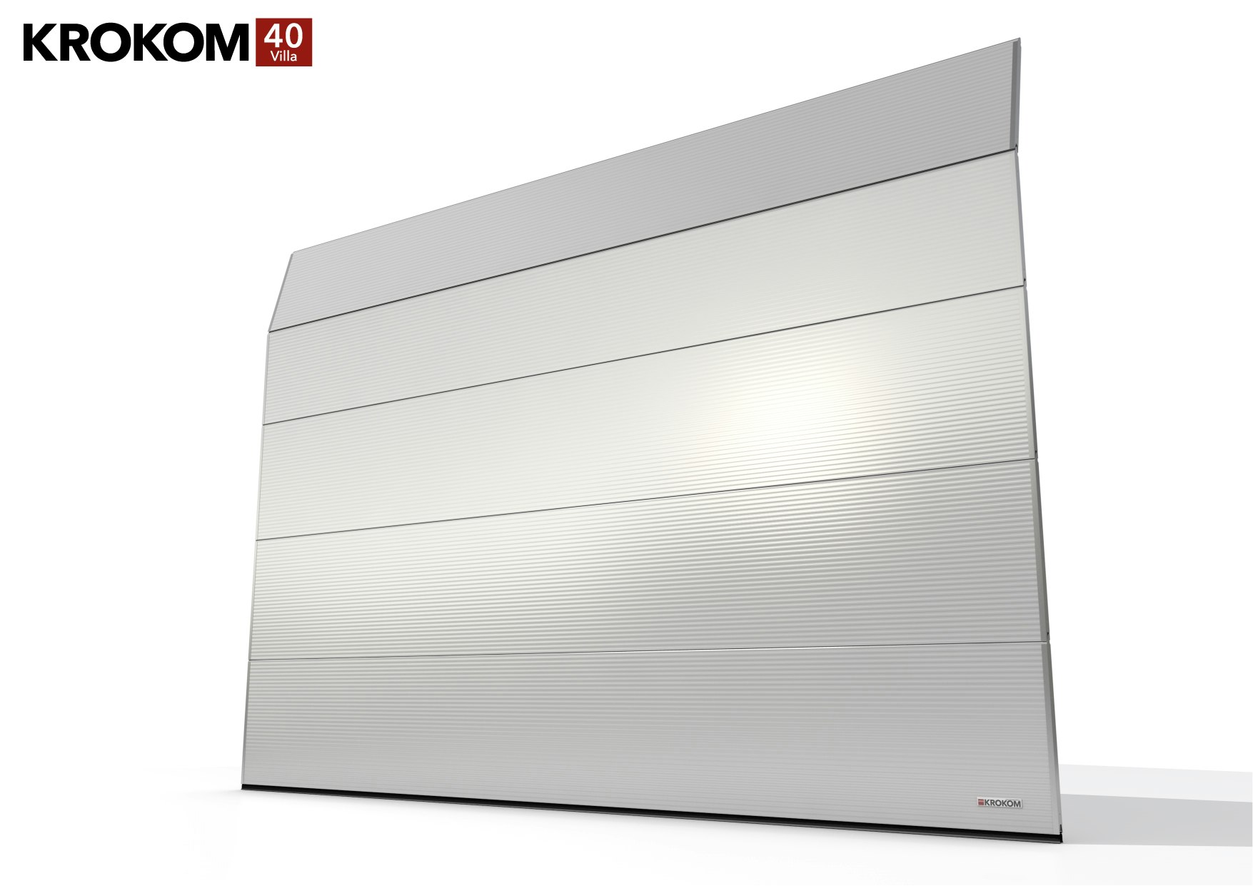 Krokom40 garageport, bredd 4000 mm