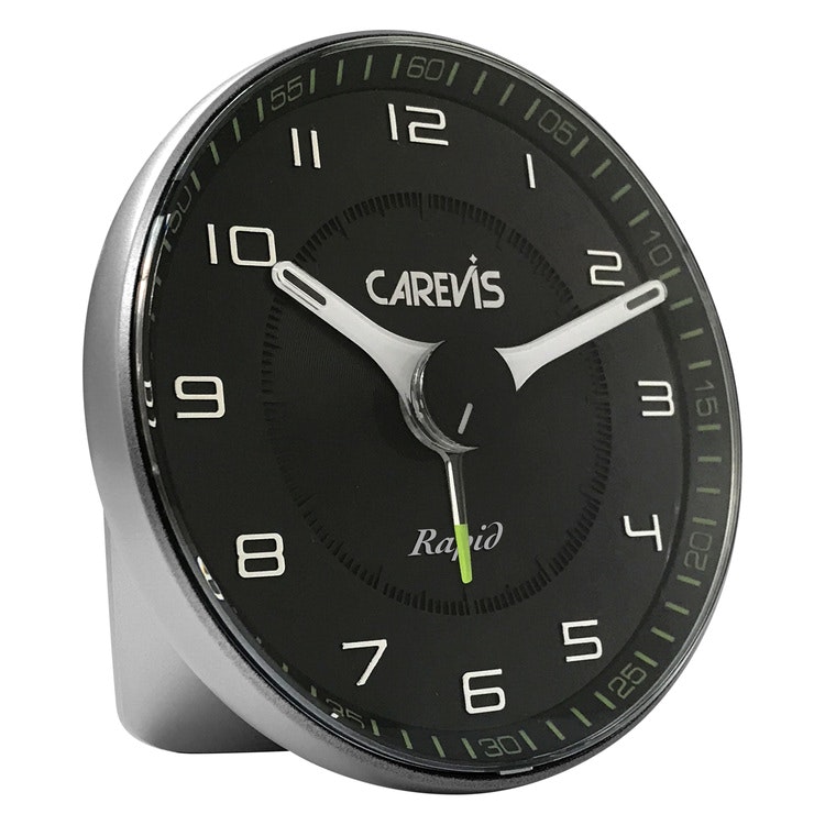 Carevis väckarklocka C08 - Silver