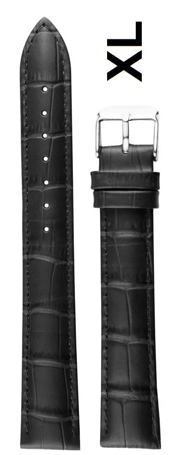 Extra långt läderband - 1307XL svart