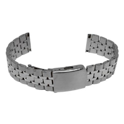 Solid stållänk - GD019 - Silver