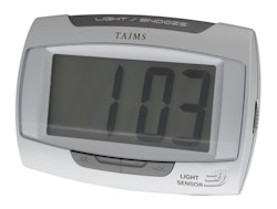 Väckarklocka med nattsensor 1462 - Silver