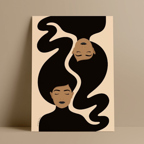 Print | Soul Sisters | sand