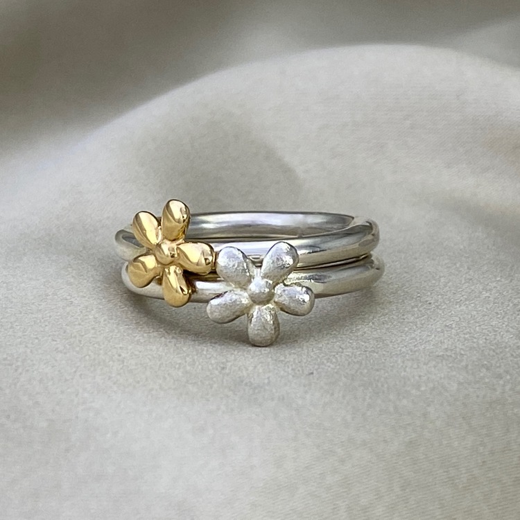 Flower Ring Gold/Silver