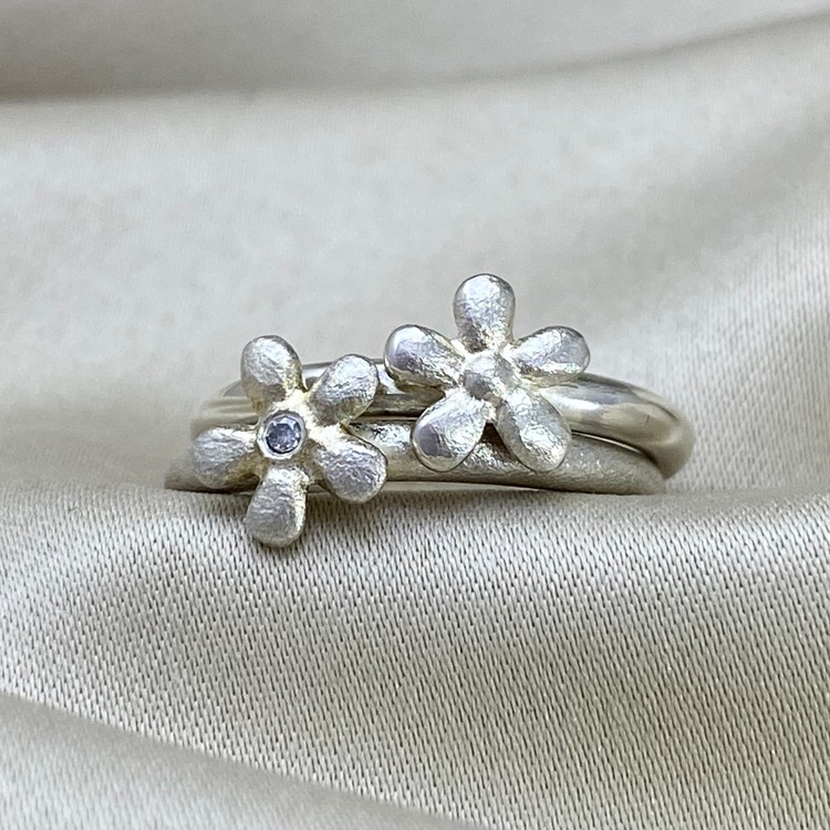 Flower Ring Diamond