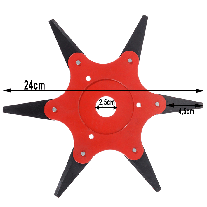 Trimmerblad stål grästrimmer