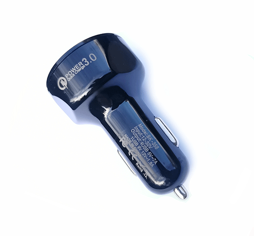 Billaddare USB snabbladdare QC3.0 - 2.1A cigarettuttag